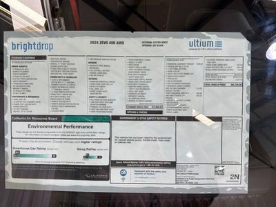 2024 BrightDrop Zevo 400 EJY